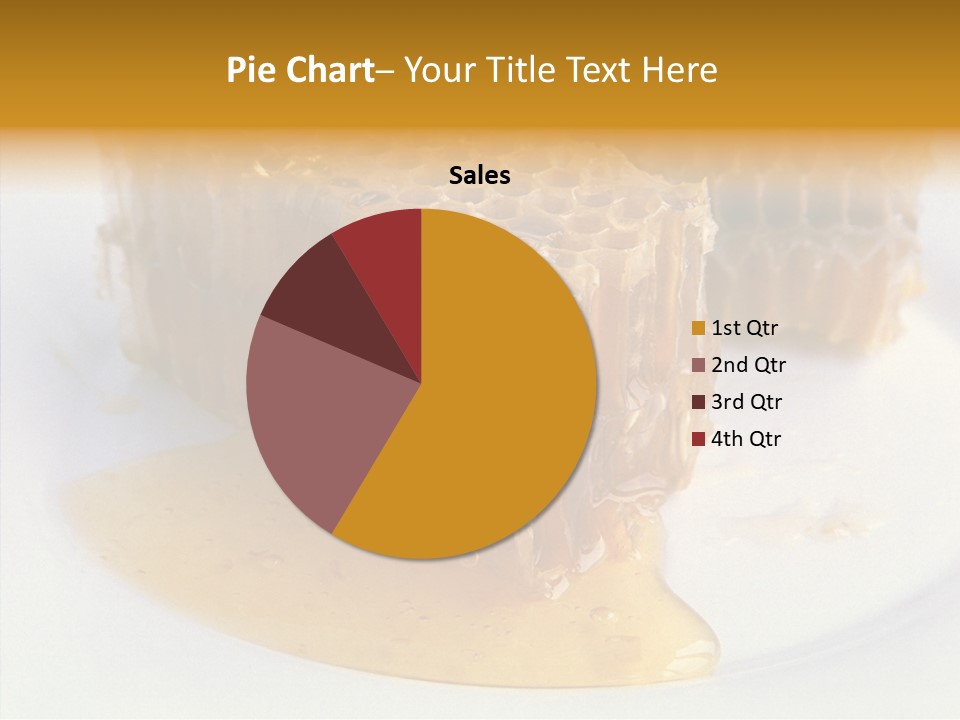 Comb Sugar Liquid PowerPoint Template