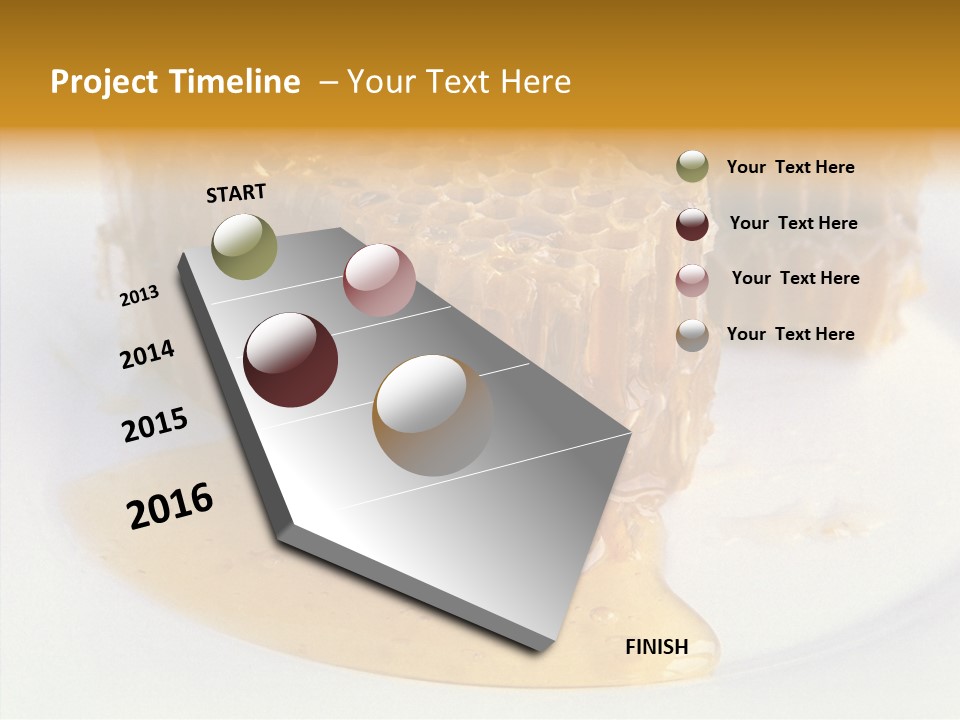 Comb Sugar Liquid PowerPoint Template
