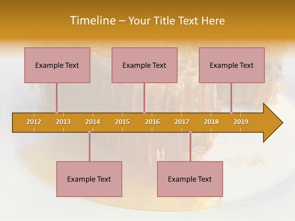 Comb Sugar Liquid PowerPoint Template