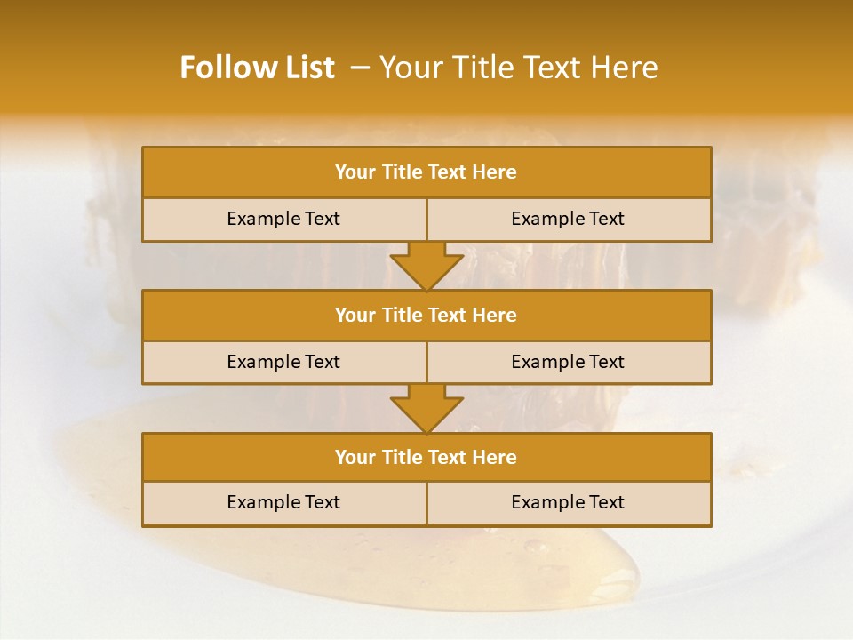 Comb Sugar Liquid PowerPoint Template
