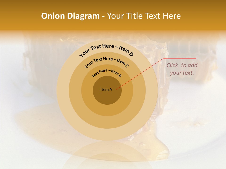 Comb Sugar Liquid PowerPoint Template