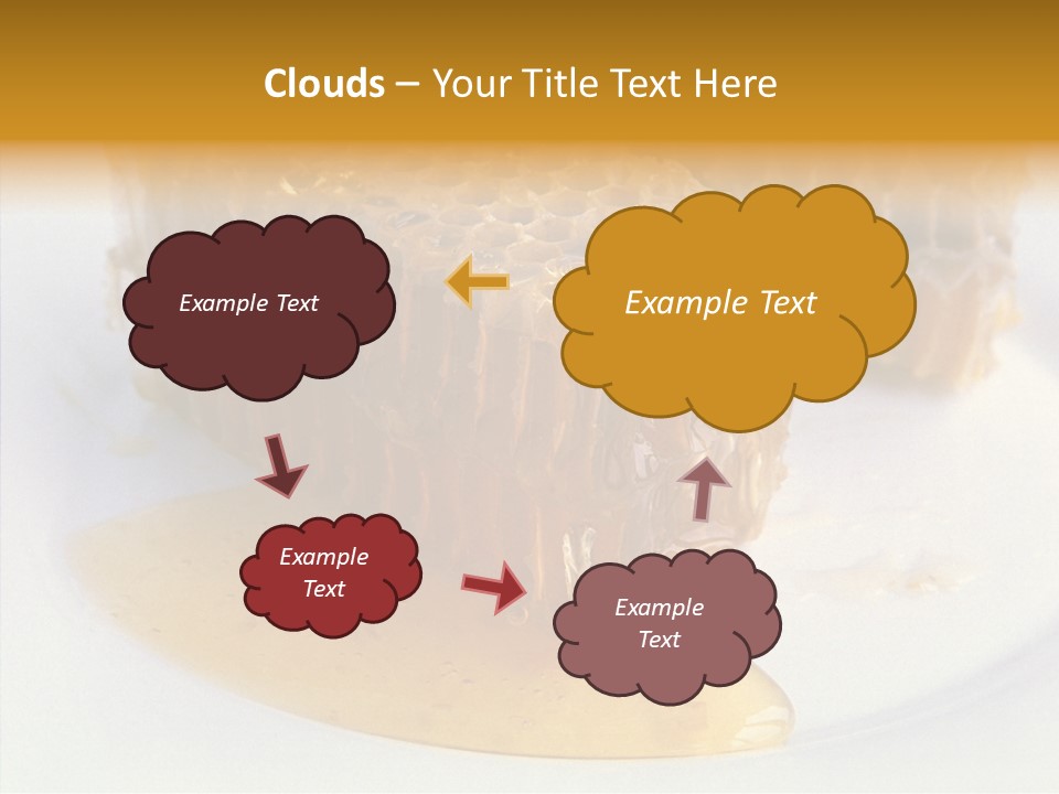 Comb Sugar Liquid PowerPoint Template