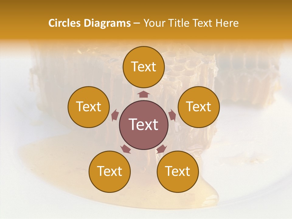 Comb Sugar Liquid PowerPoint Template
