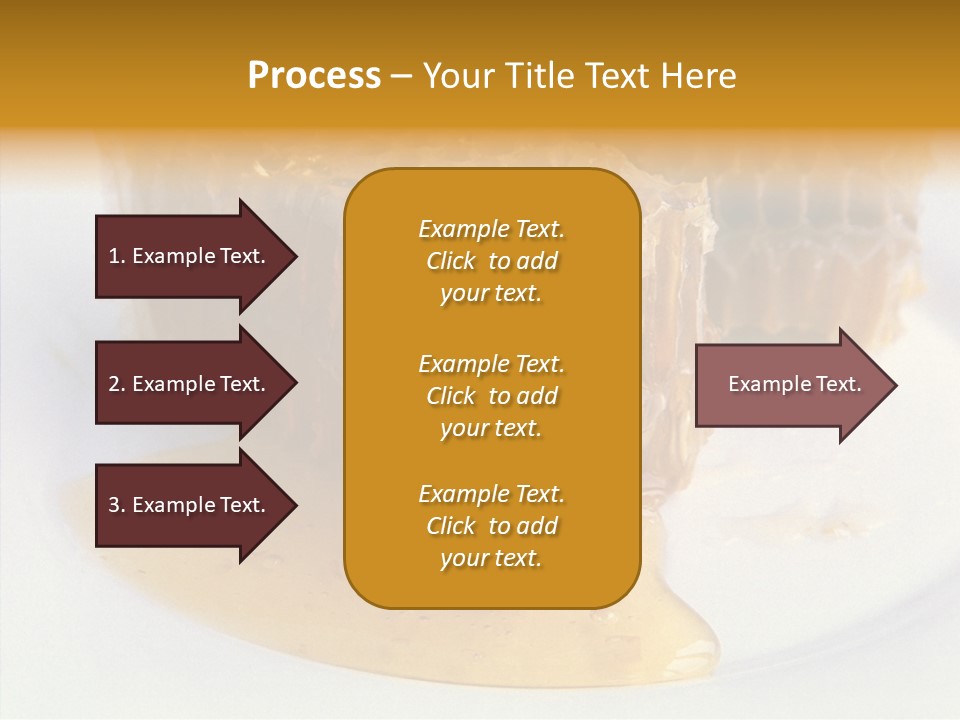 Comb Sugar Liquid PowerPoint Template