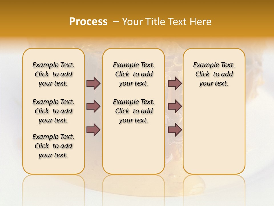 Comb Sugar Liquid PowerPoint Template