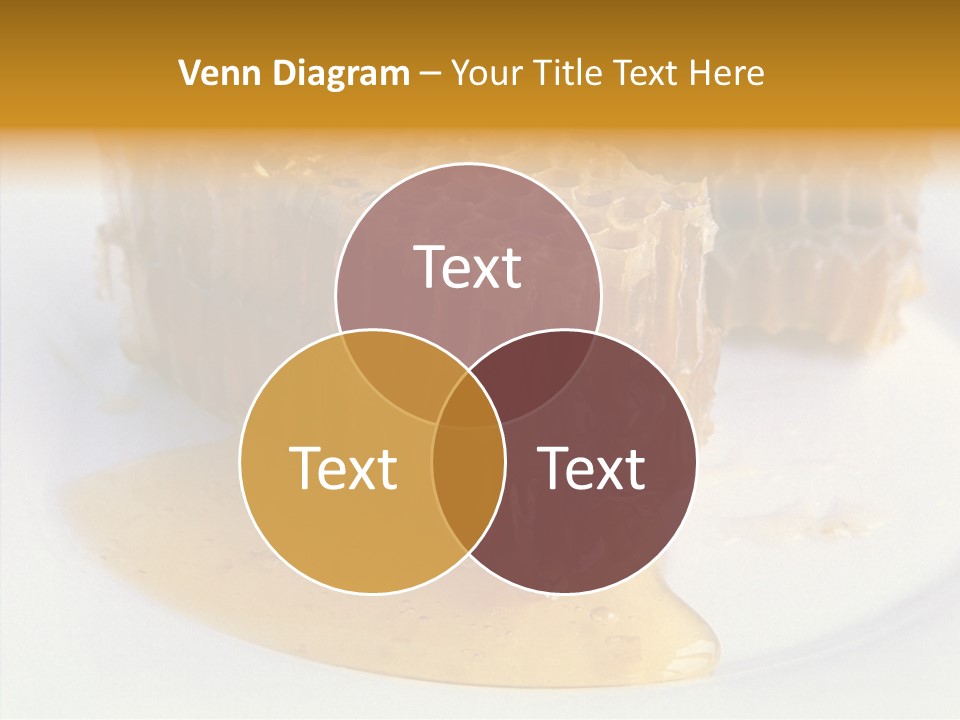 Comb Sugar Liquid PowerPoint Template