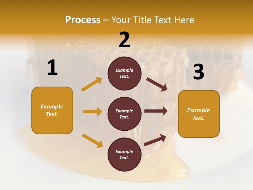 Comb Sugar Liquid PowerPoint Template