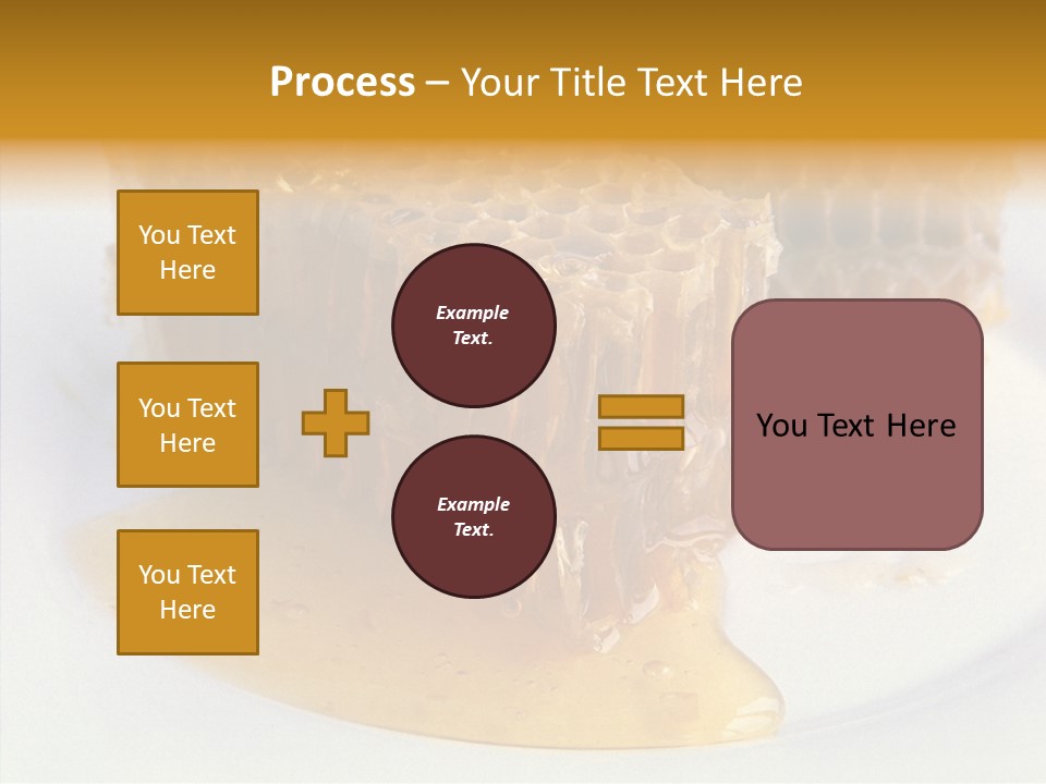 Comb Sugar Liquid PowerPoint Template