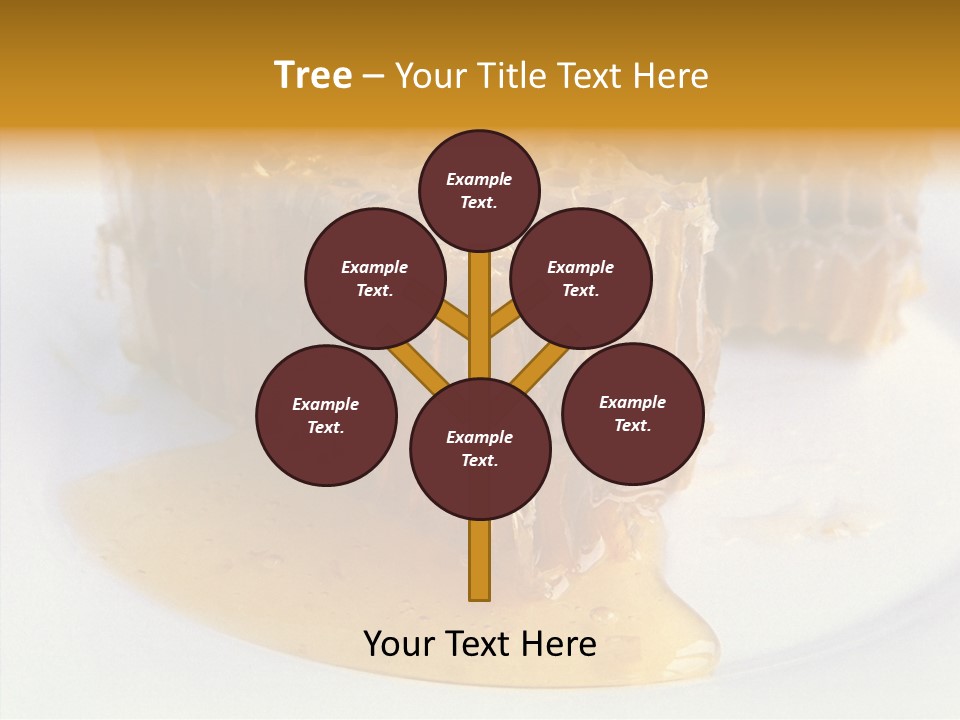 Comb Sugar Liquid PowerPoint Template