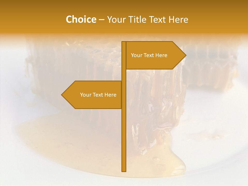 Comb Sugar Liquid PowerPoint Template