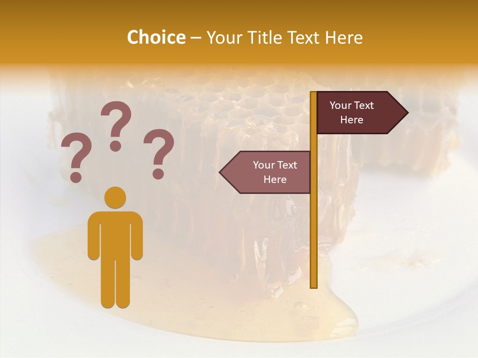 Comb Sugar Liquid PowerPoint Template