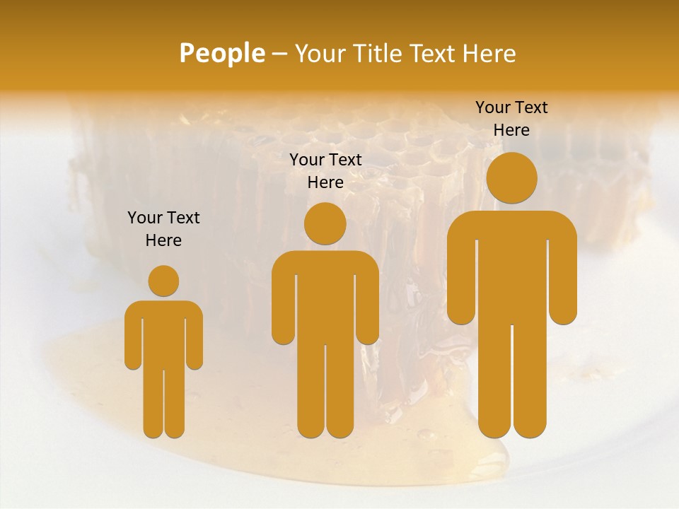 Comb Sugar Liquid PowerPoint Template