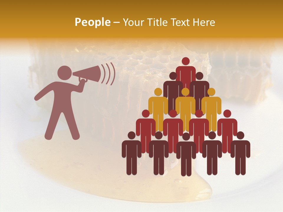 Comb Sugar Liquid PowerPoint Template