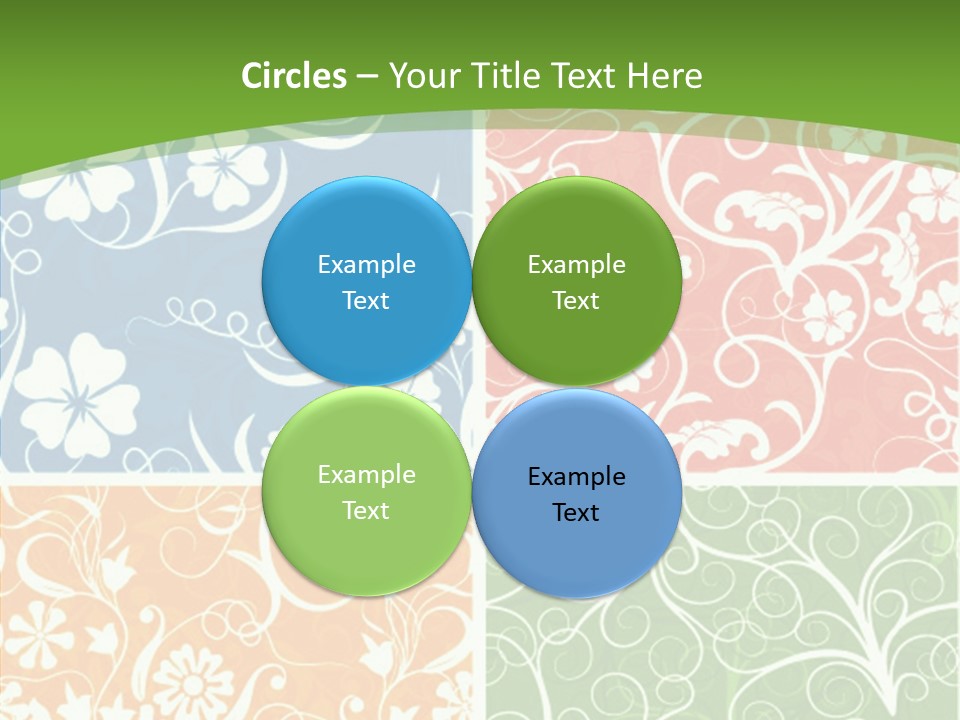 Background Decoration Rectangle PowerPoint Template