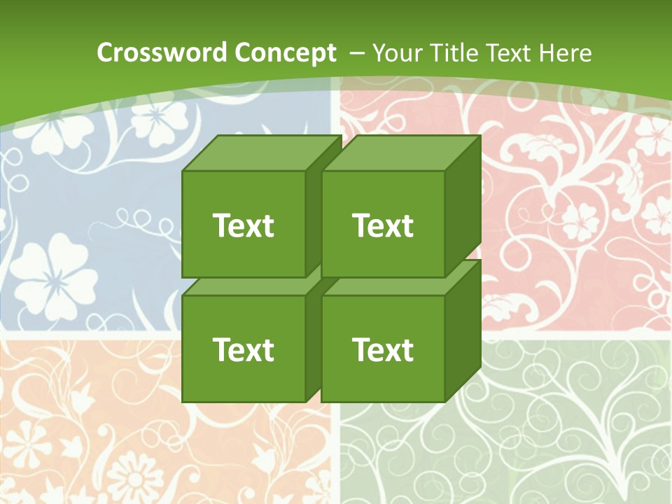 Background Decoration Rectangle PowerPoint Template