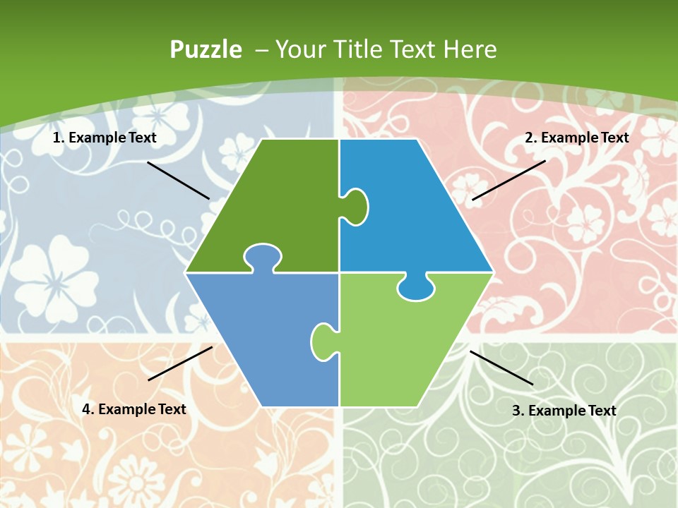 Background Decoration Rectangle PowerPoint Template