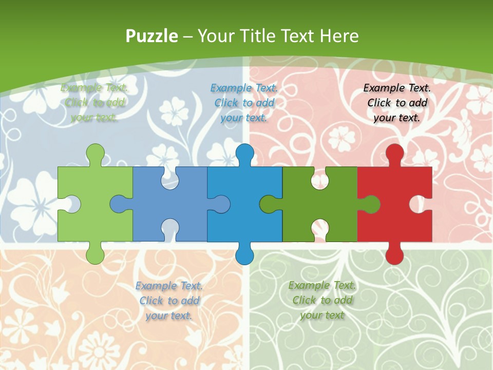 Background Decoration Rectangle PowerPoint Template