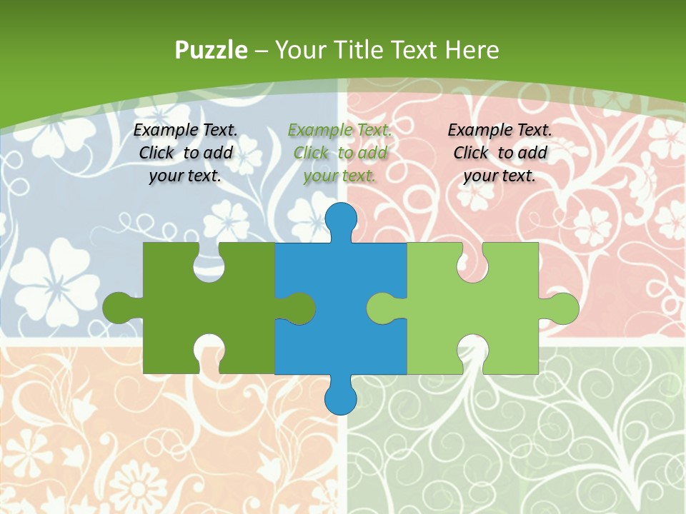 Background Decoration Rectangle PowerPoint Template