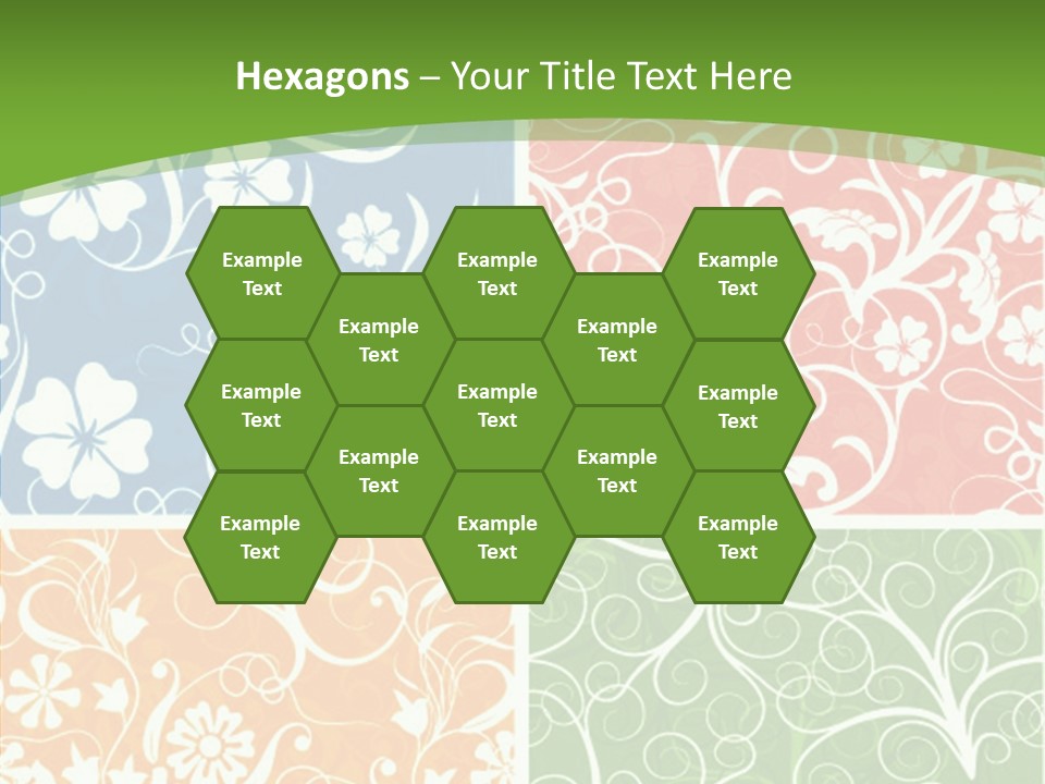 Background Decoration Rectangle PowerPoint Template