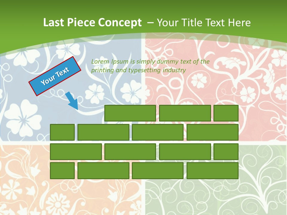 Background Decoration Rectangle PowerPoint Template