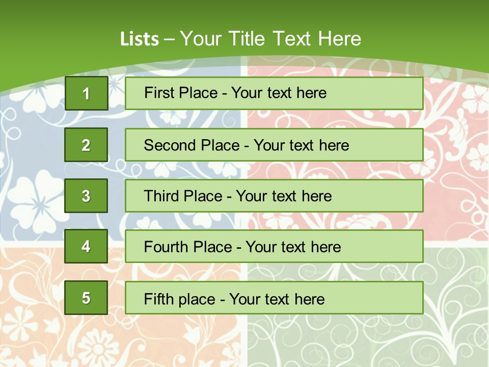 Background Decoration Rectangle PowerPoint Template
