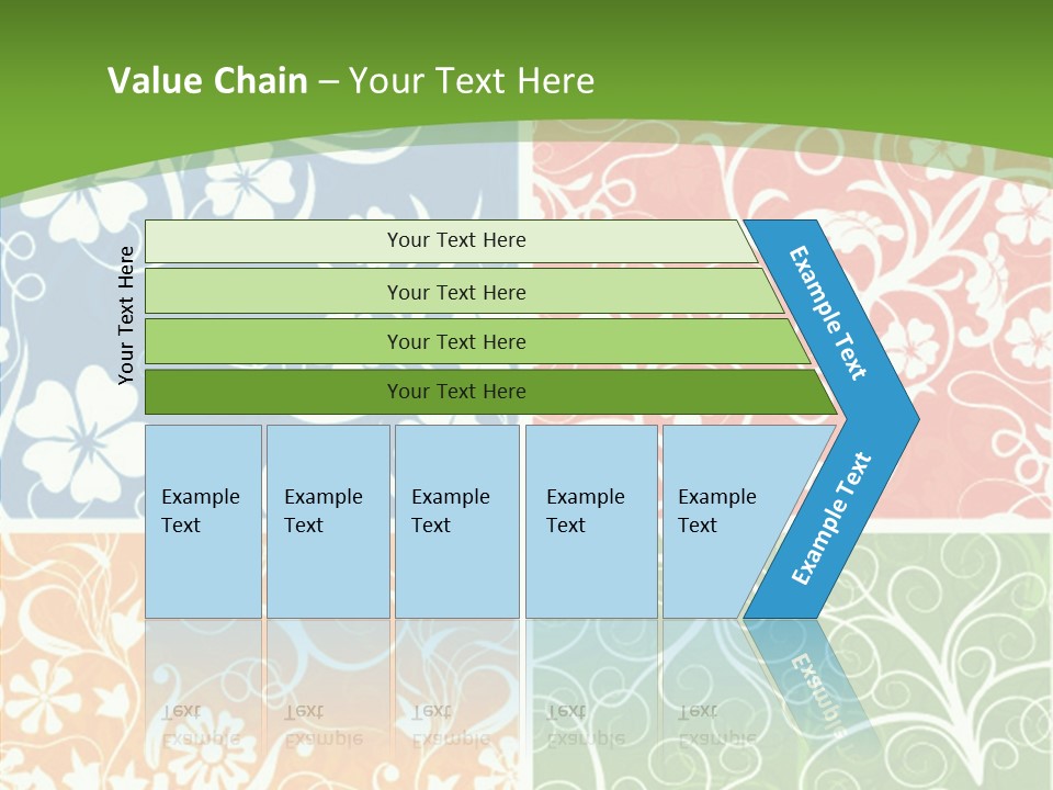 Background Decoration Rectangle PowerPoint Template