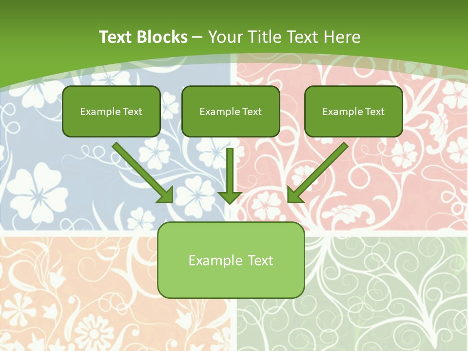 Background Decoration Rectangle PowerPoint Template