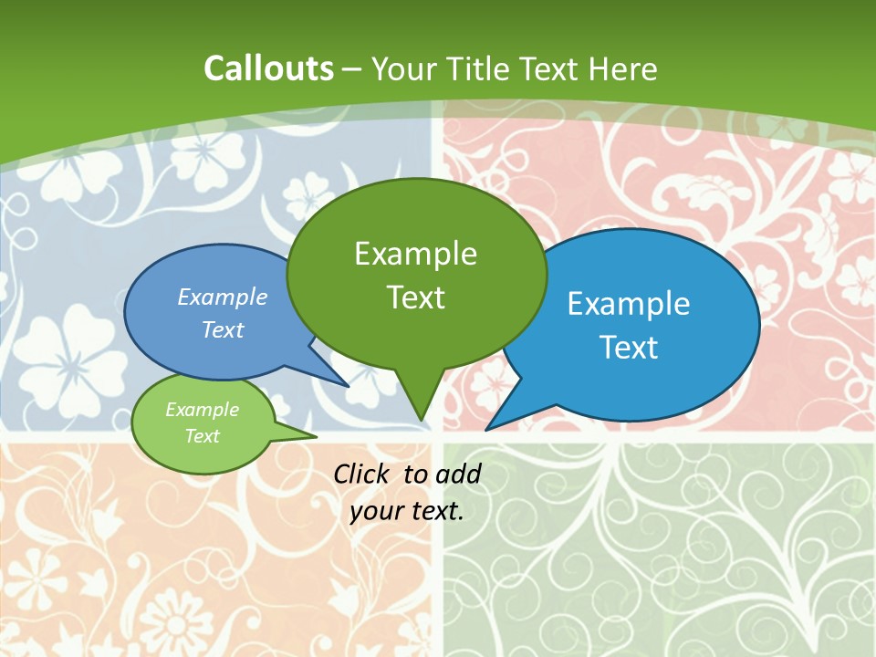 Background Decoration Rectangle PowerPoint Template