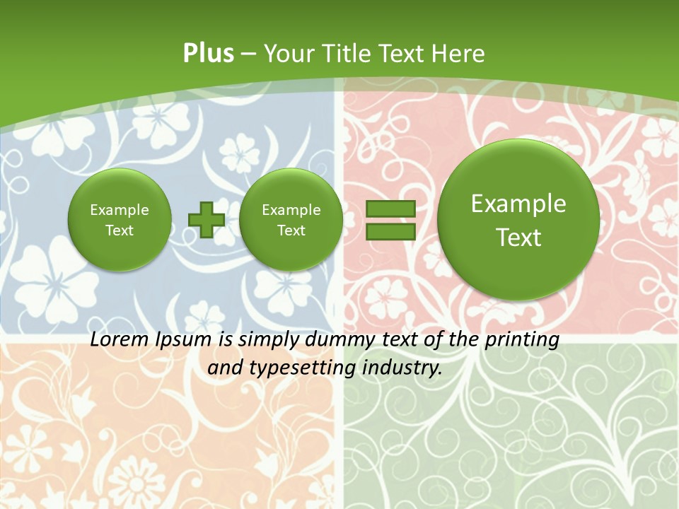 Background Decoration Rectangle PowerPoint Template