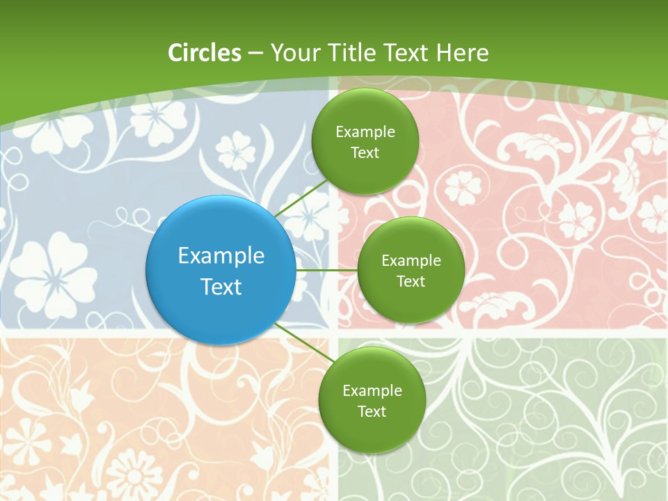 Background Decoration Rectangle PowerPoint Template