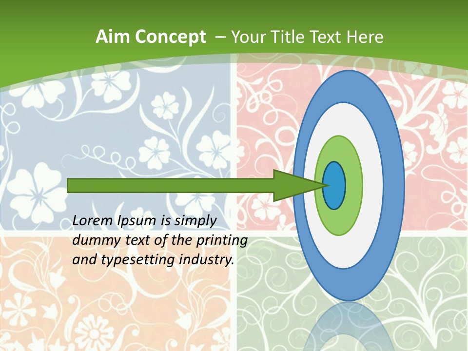 Background Decoration Rectangle PowerPoint Template