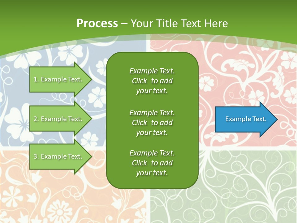 Background Decoration Rectangle PowerPoint Template