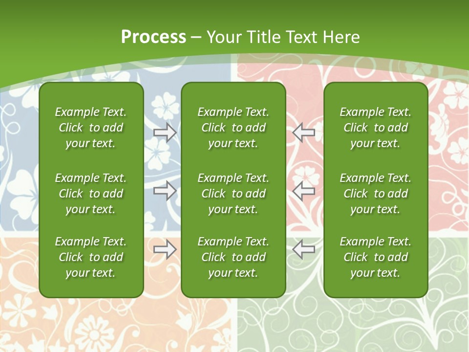 Background Decoration Rectangle PowerPoint Template