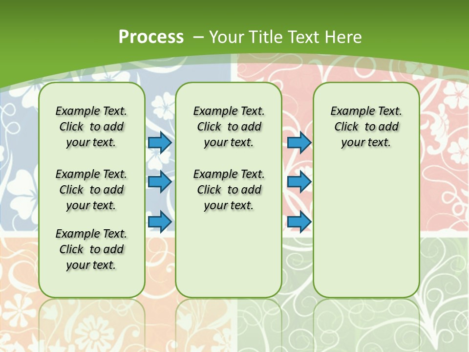 Background Decoration Rectangle PowerPoint Template