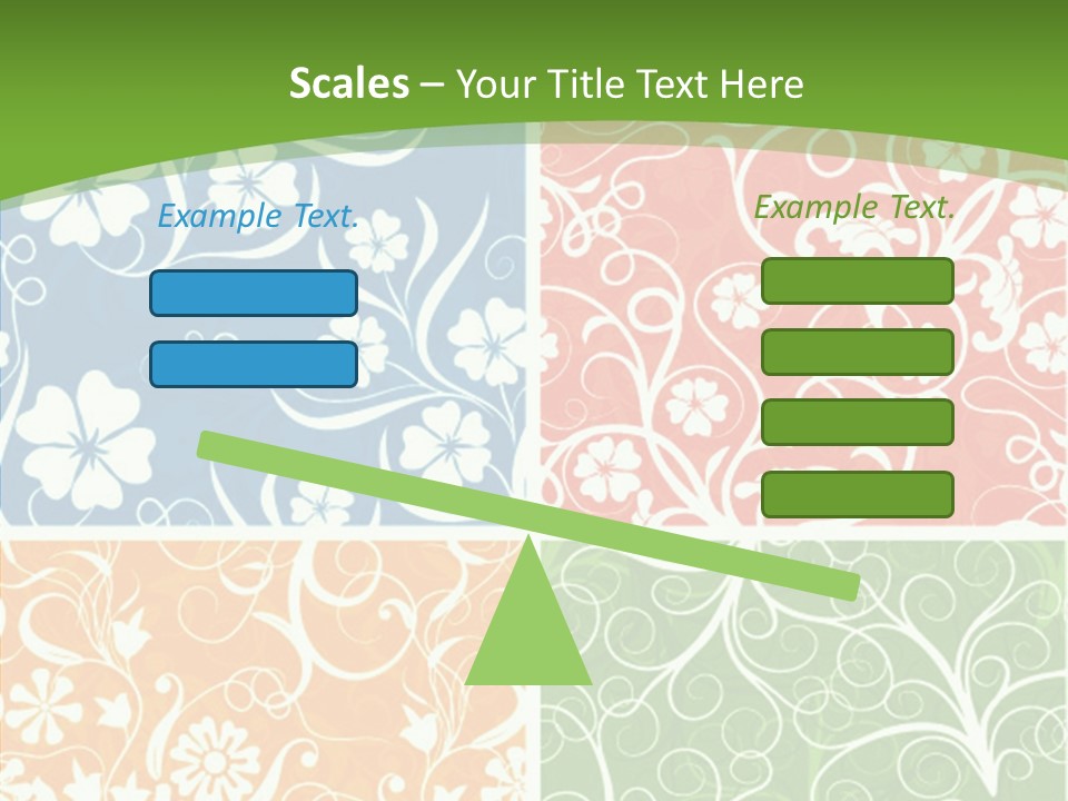 Background Decoration Rectangle PowerPoint Template