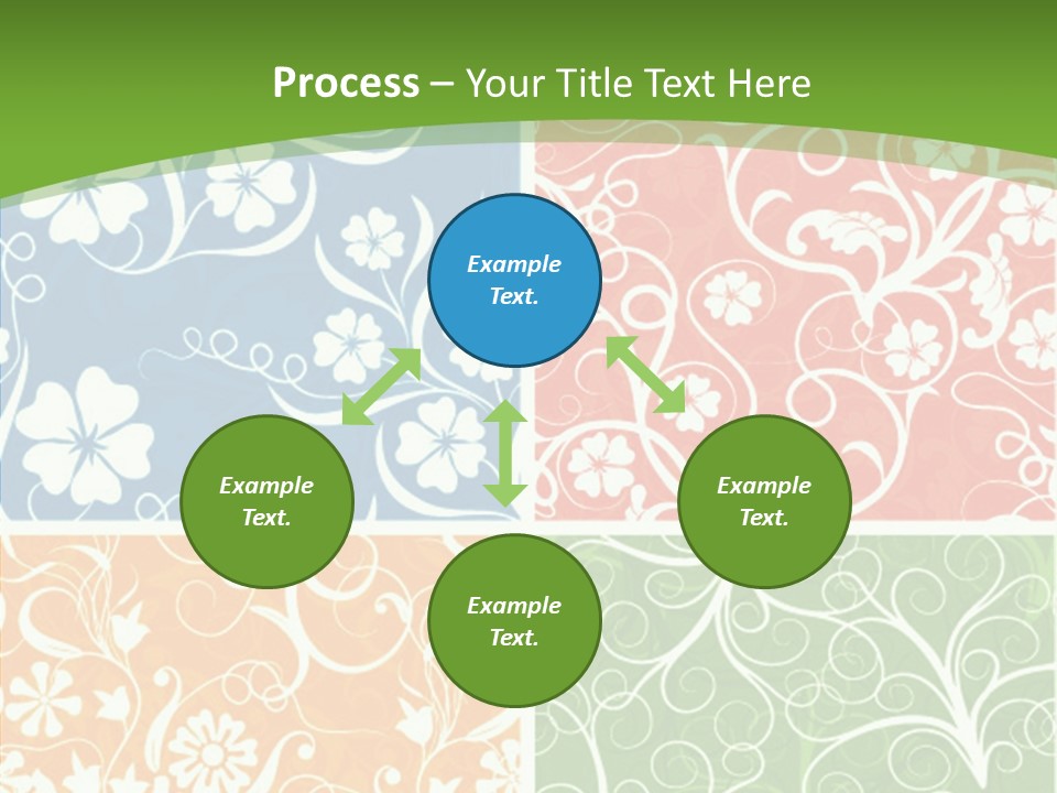 Background Decoration Rectangle PowerPoint Template