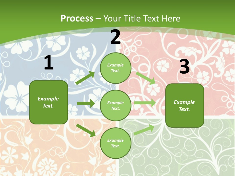 Background Decoration Rectangle PowerPoint Template