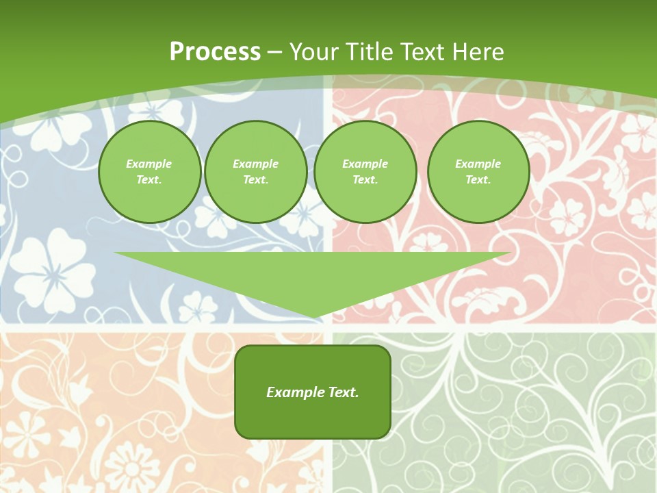 Background Decoration Rectangle PowerPoint Template