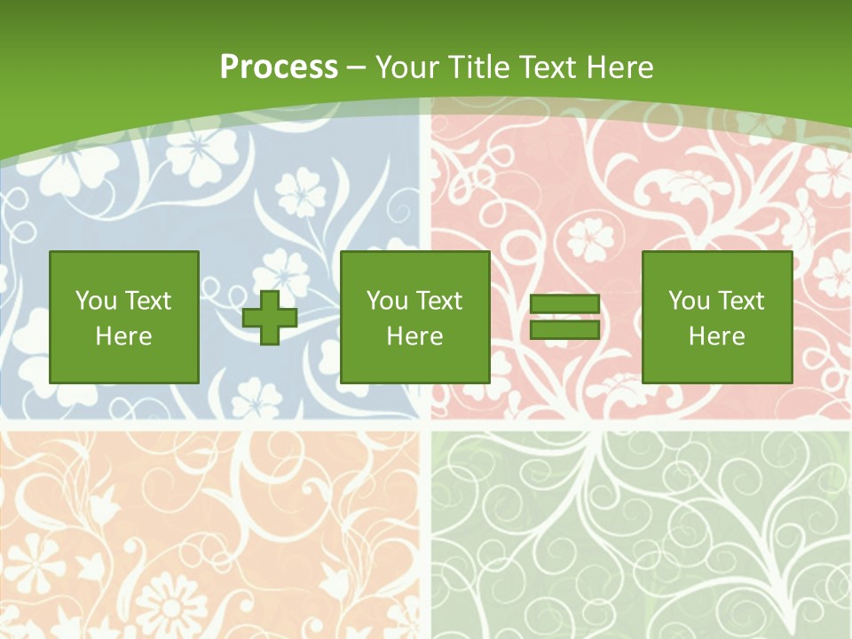 Background Decoration Rectangle PowerPoint Template