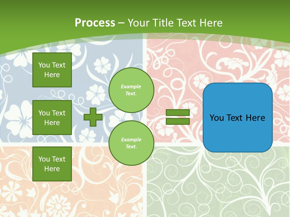 Background Decoration Rectangle PowerPoint Template