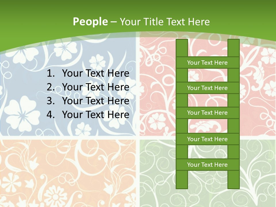 Background Decoration Rectangle PowerPoint Template