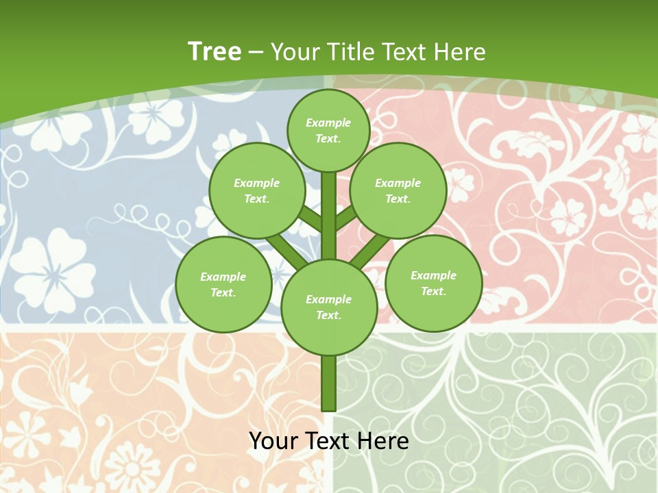 Background Decoration Rectangle PowerPoint Template