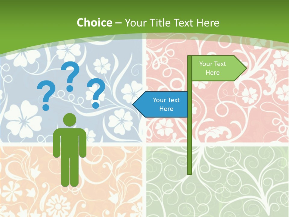 Background Decoration Rectangle PowerPoint Template