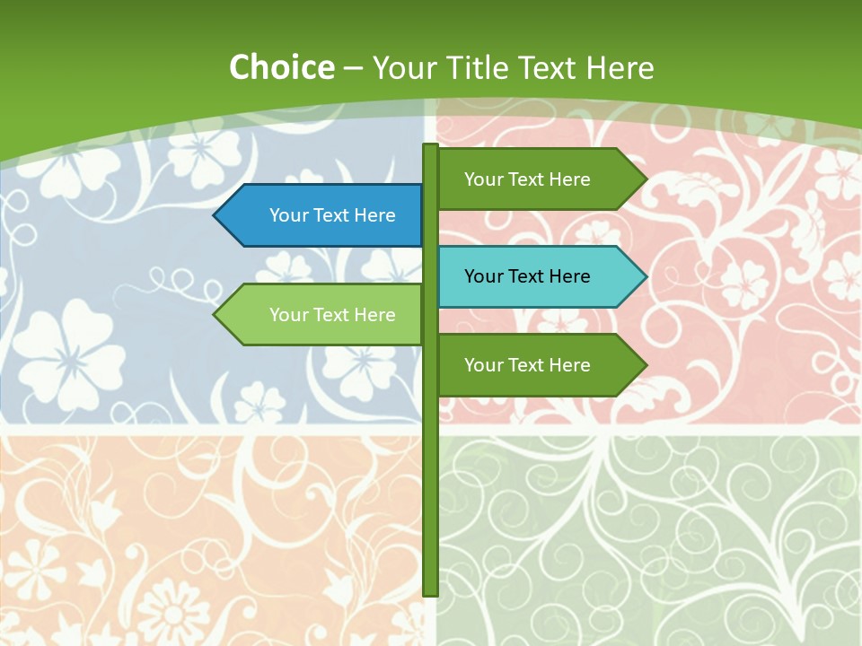 Background Decoration Rectangle PowerPoint Template