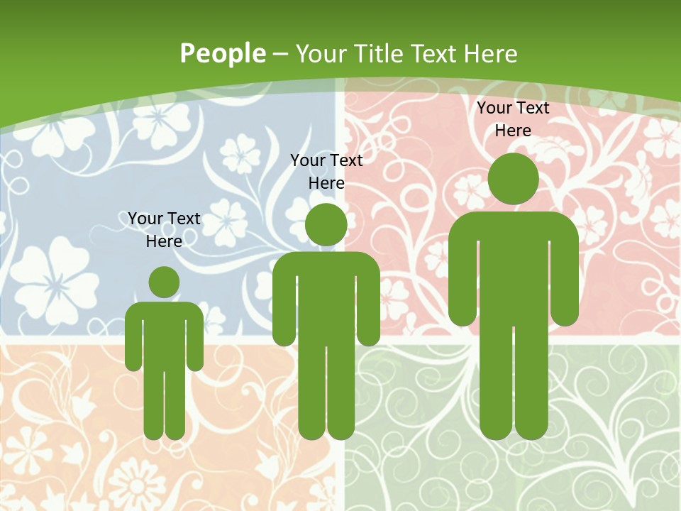 Background Decoration Rectangle PowerPoint Template