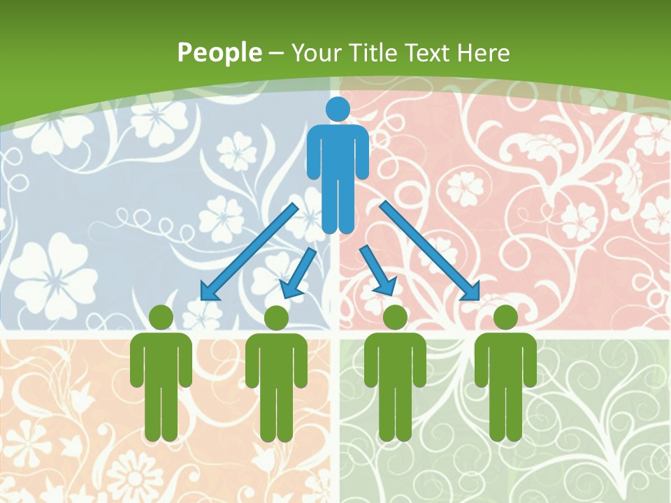 Background Decoration Rectangle PowerPoint Template