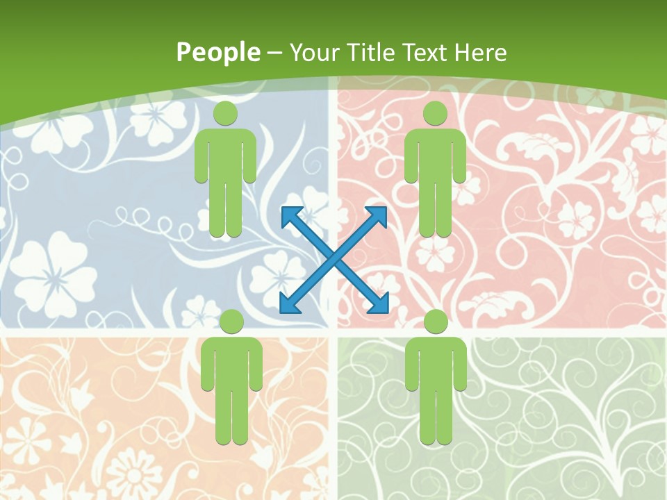 Background Decoration Rectangle PowerPoint Template