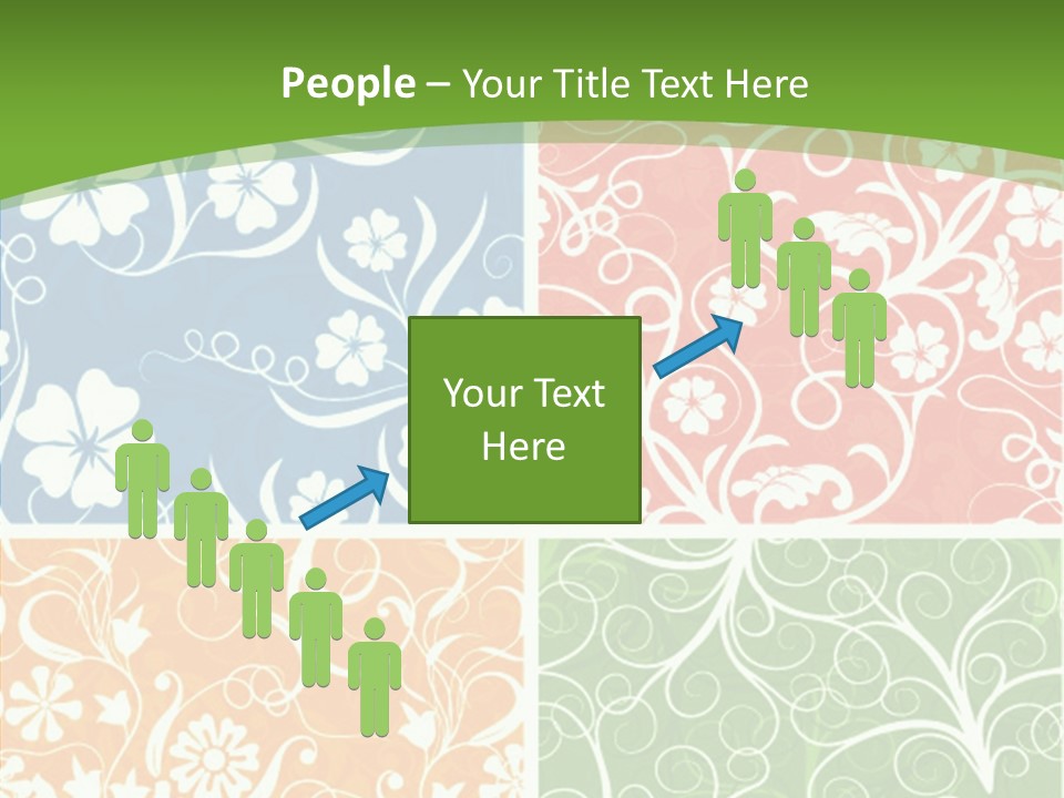 Background Decoration Rectangle PowerPoint Template