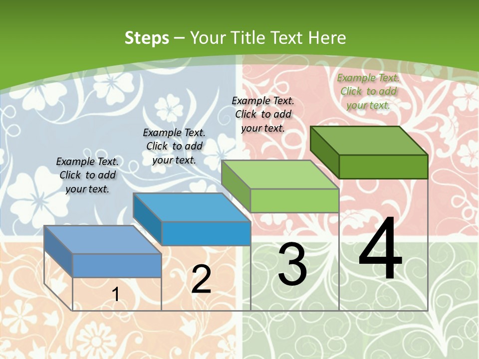 Background Decoration Rectangle PowerPoint Template