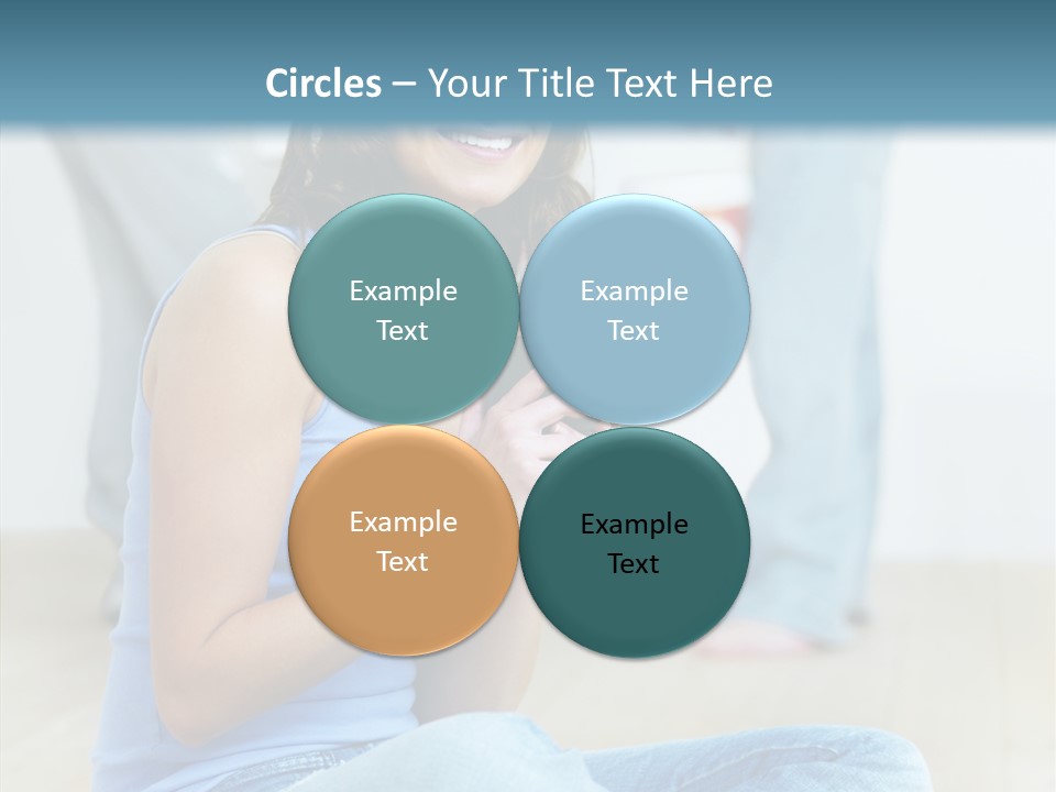 Meeting Character Happy PowerPoint Template